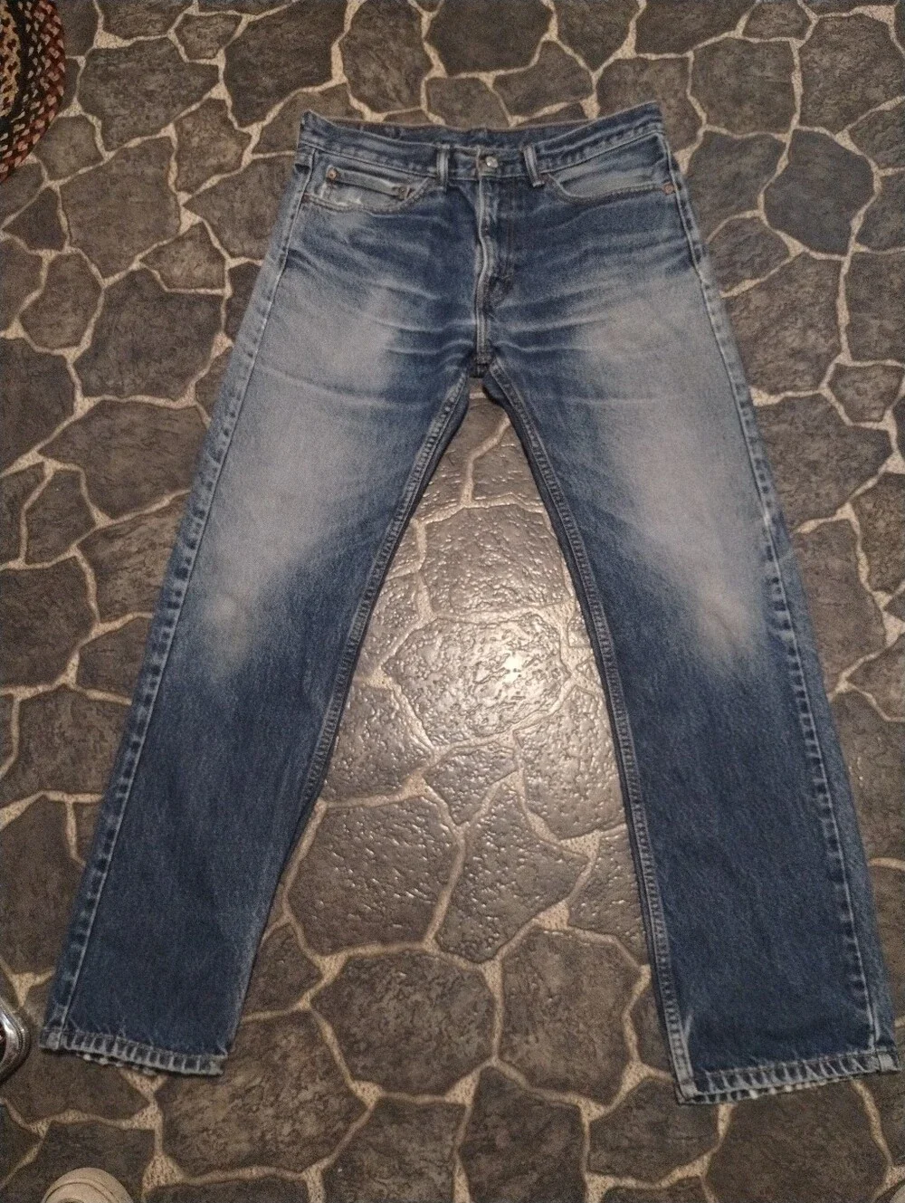 LEVIS 505 Red tab Mens jeans 34 x 32  Made in the USA 90s VINTAGE